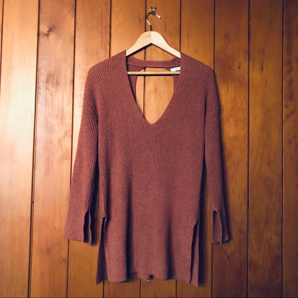 Lush Rose Loungey Sweater